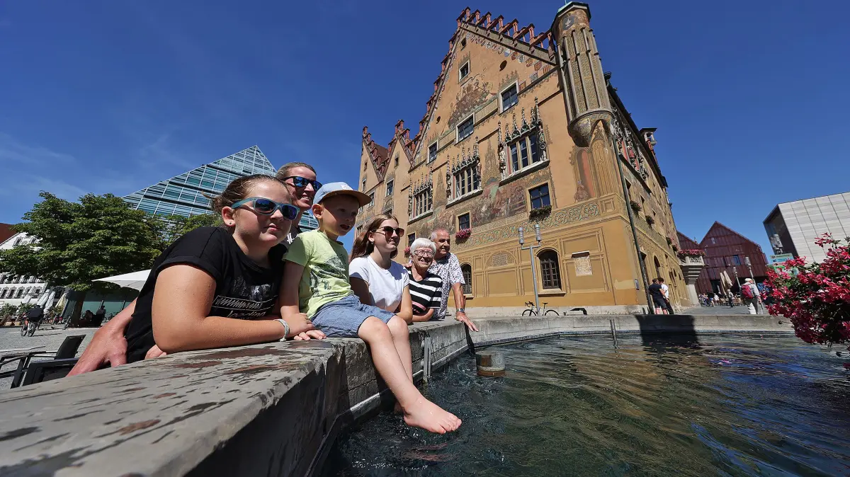 Sommer in der Stadt, Sommerbilder, Augenblick, Sommer in Ulm