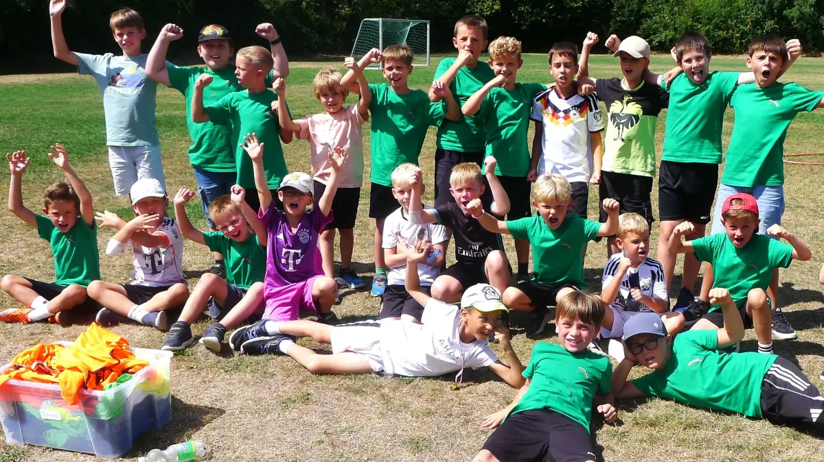 Ferienspiele Haigerloch Abschluss Ferienkicker