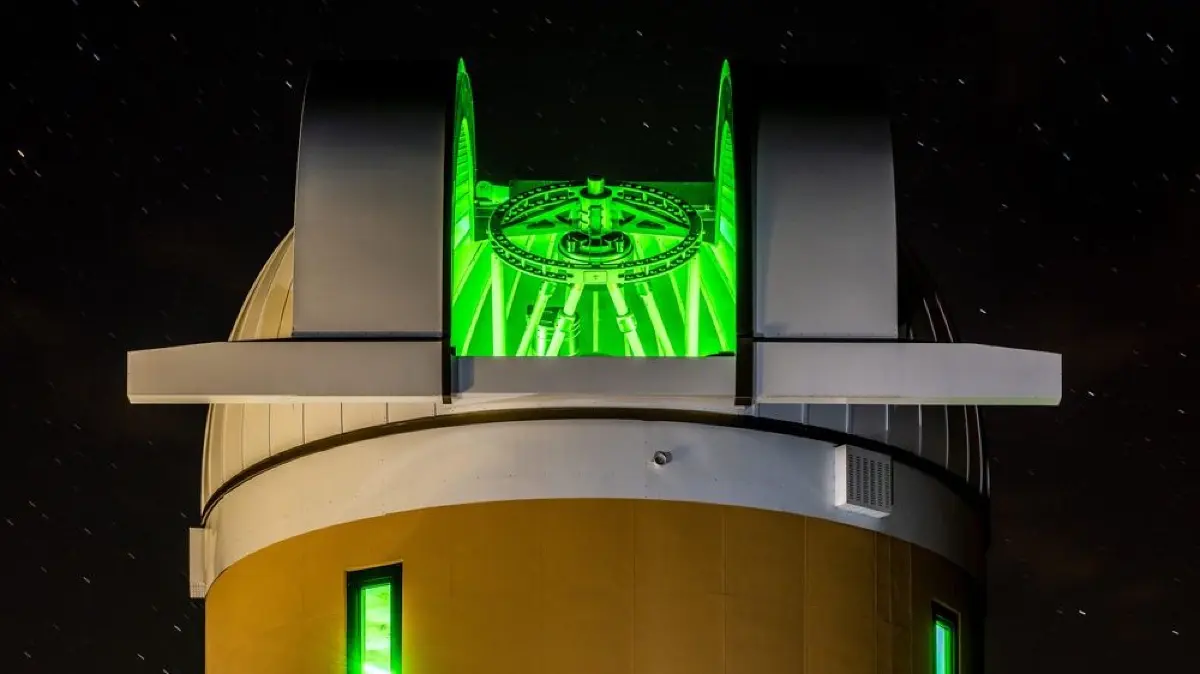 Das Johannes-Kepler-Observatorium des DLR befindet sich auf dem Innovationscampus in Empfingen.