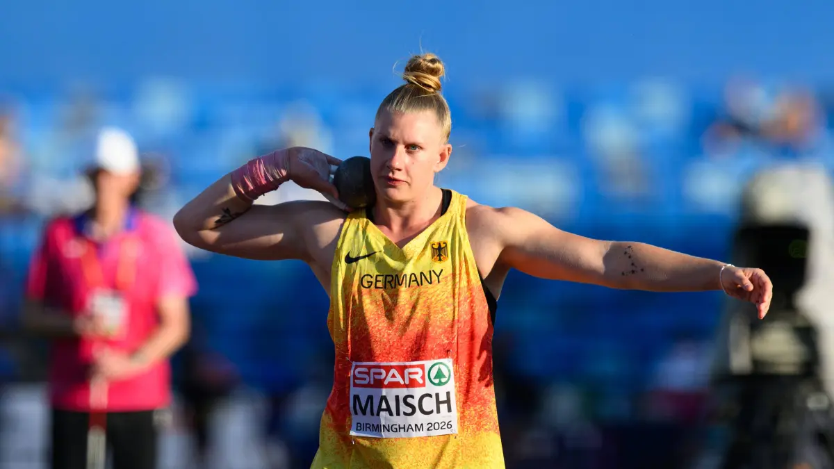 European Athletics Championships 2026 - Alexander Stadium: BIRMINGHAM, GREAT BRITAIN - August 10: Katharina Maisch Germany during the shot put final during the European Athletics Championships 2026 at Alexander Stadium in Birmingham, Great Britain Photo by Sven Beyrich/Sports Press Photo PUBLICATIONxNOTxINxBRAxMEX Copyright: xSvenxBeyrich/SportsxPressxPhotox Sportspressphoto_SPR204134