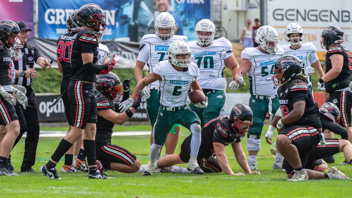 American Football Junior Bowl 2026 Schwäbisch Hall Unicorns - Düsseldorf Panther 13:24