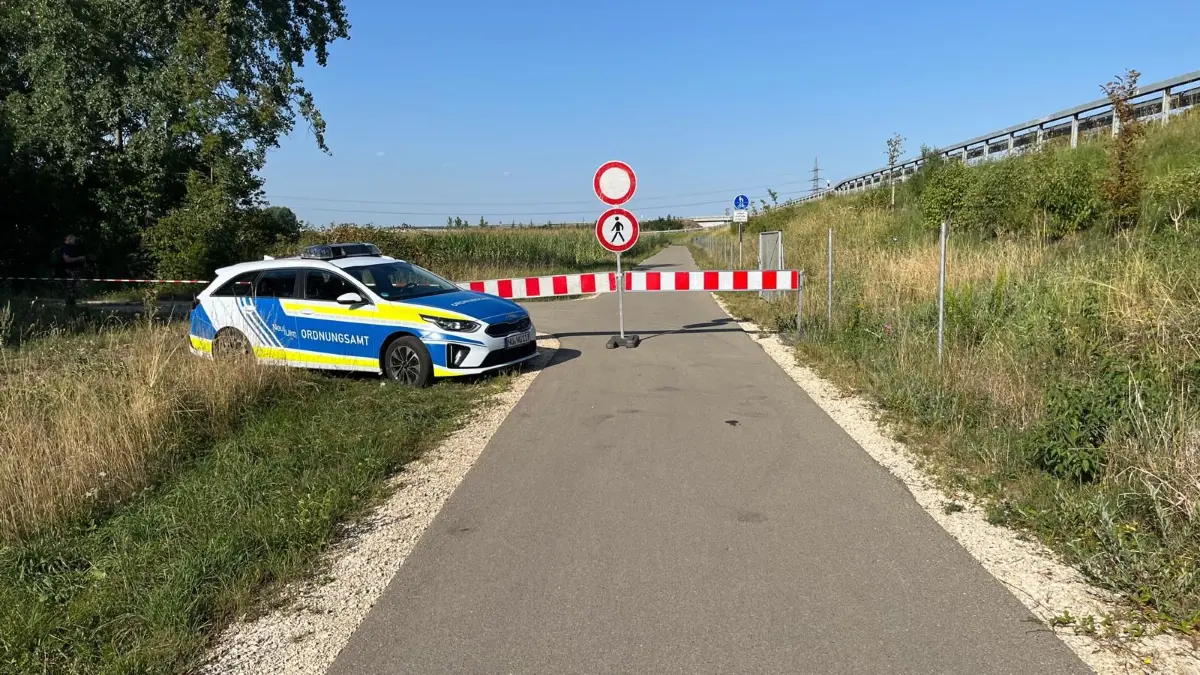 Kein Durchkommen ins Pfuler Ried.