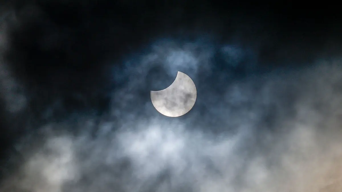 Partielle Sonnenfinsternis