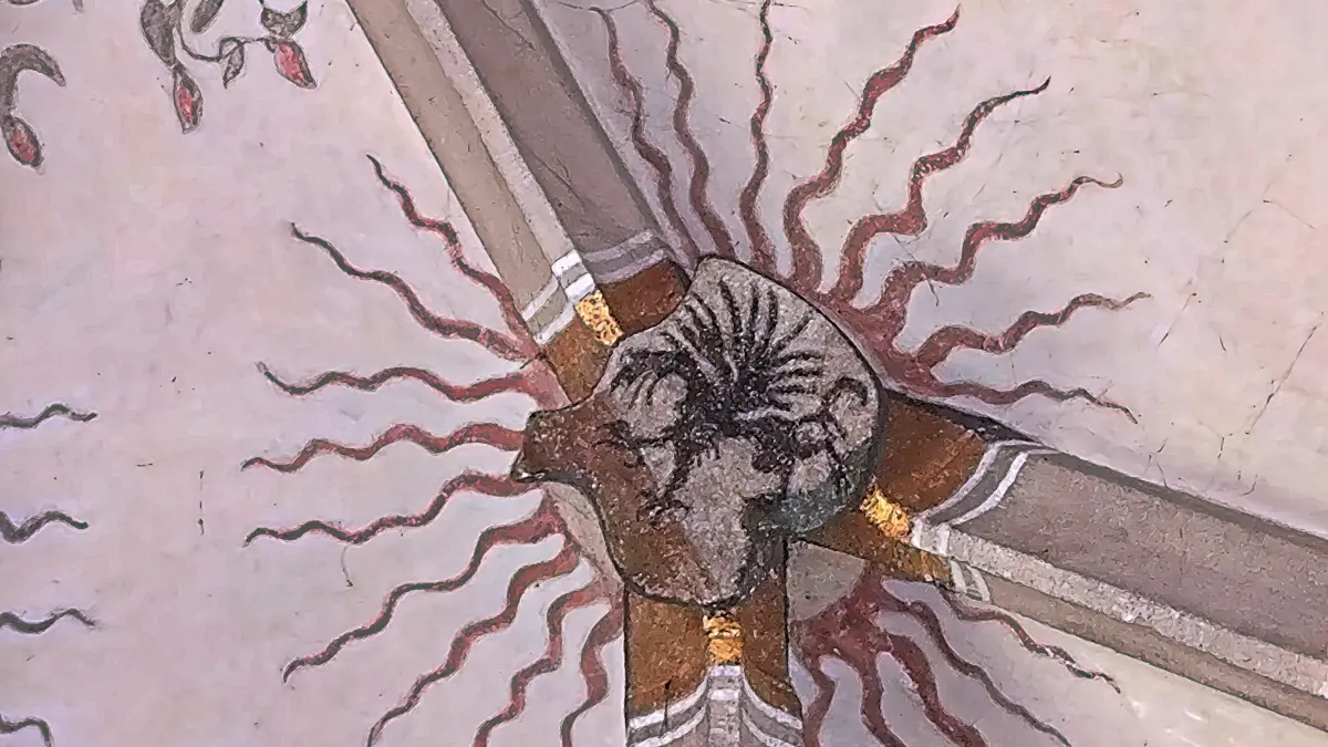 Das Wappen der Greifensteiner zeigt das Fabeltier auf zwei Beinen.