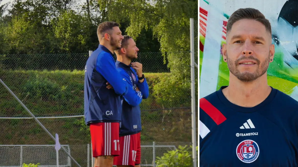 Christoph Amann, Trainer des TSV Buch, startet am Samstag mit seiner Mannschaft in die Saison.