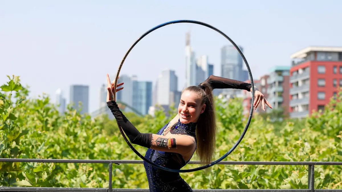 Darja Varfolomeev in Frankfurt einige Wochen vor der WM 2026.