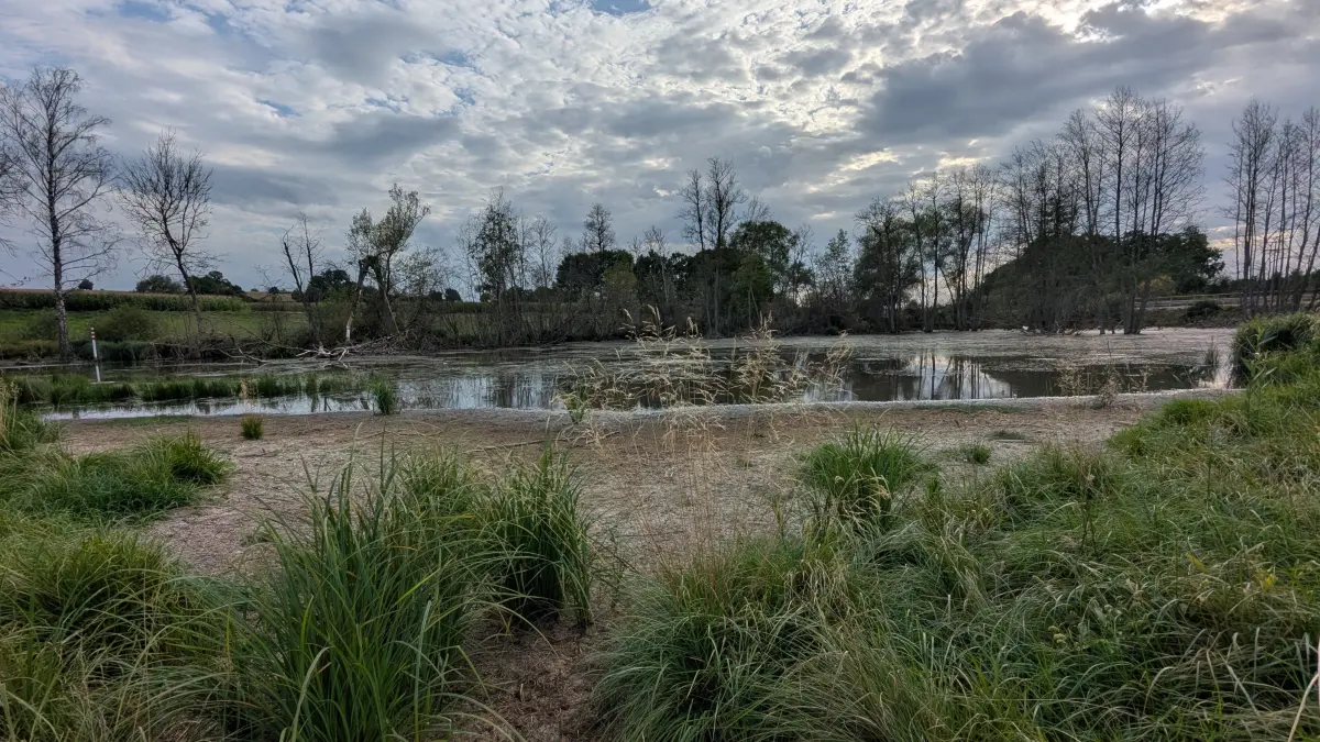 Bibersee in Immenhausen trocknet aus, August 2026