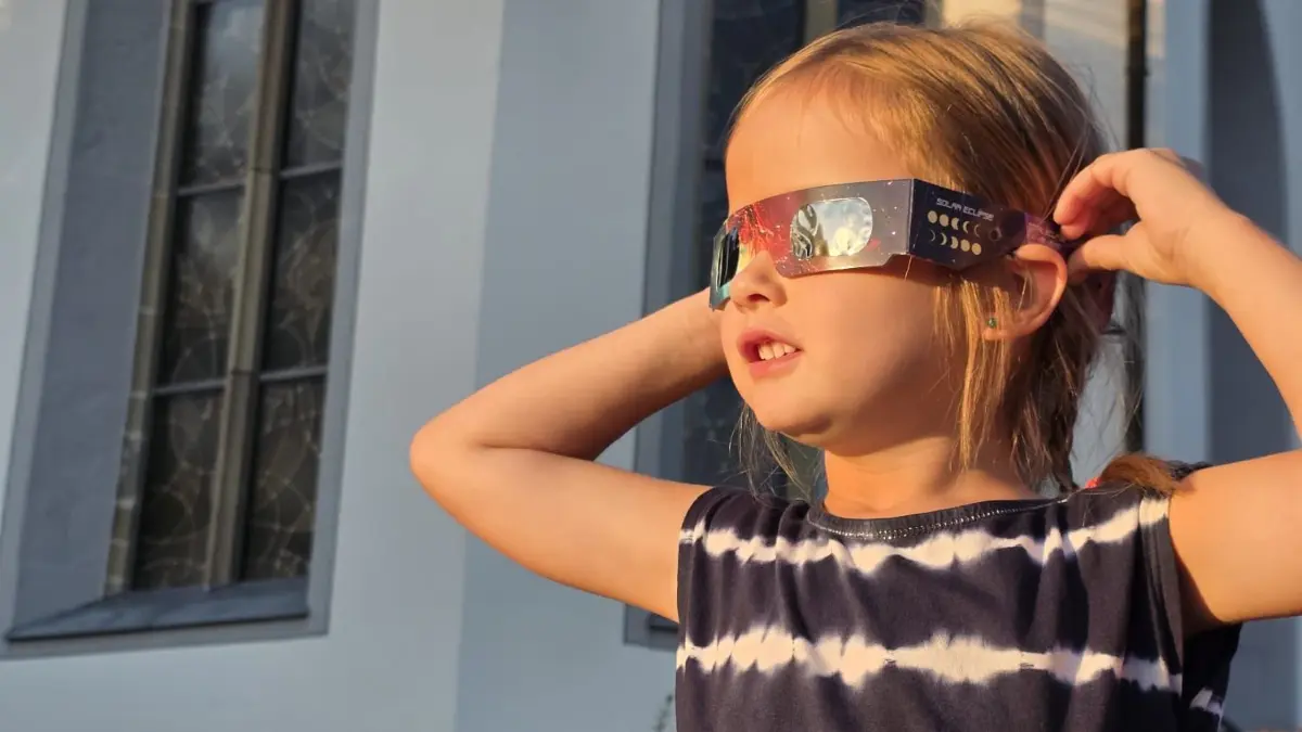 Partielle Sonnenfinsternis, 12. August 2026, Schloßschmiedelfeld, Klara Horlacher und CAmera obscura