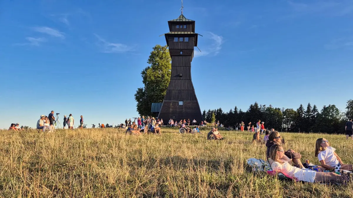 Partielle Sonnenfinsternis, 12. August 2026, Hagbergturm Gschwend
