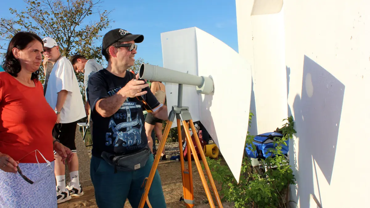 Partielle Sonnenfinsternis Kornbühl Salmendinger Kapelle