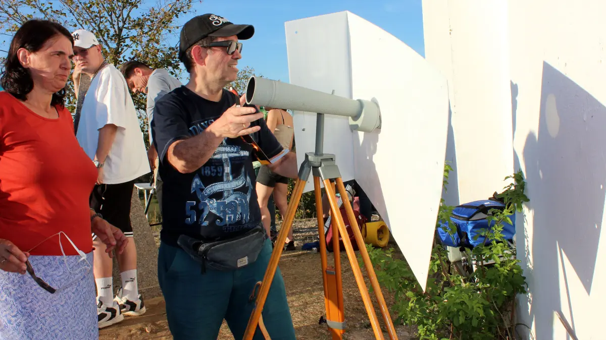 Partielle Sonnenfinsternis Kornbühl Salmendinger Kapelle