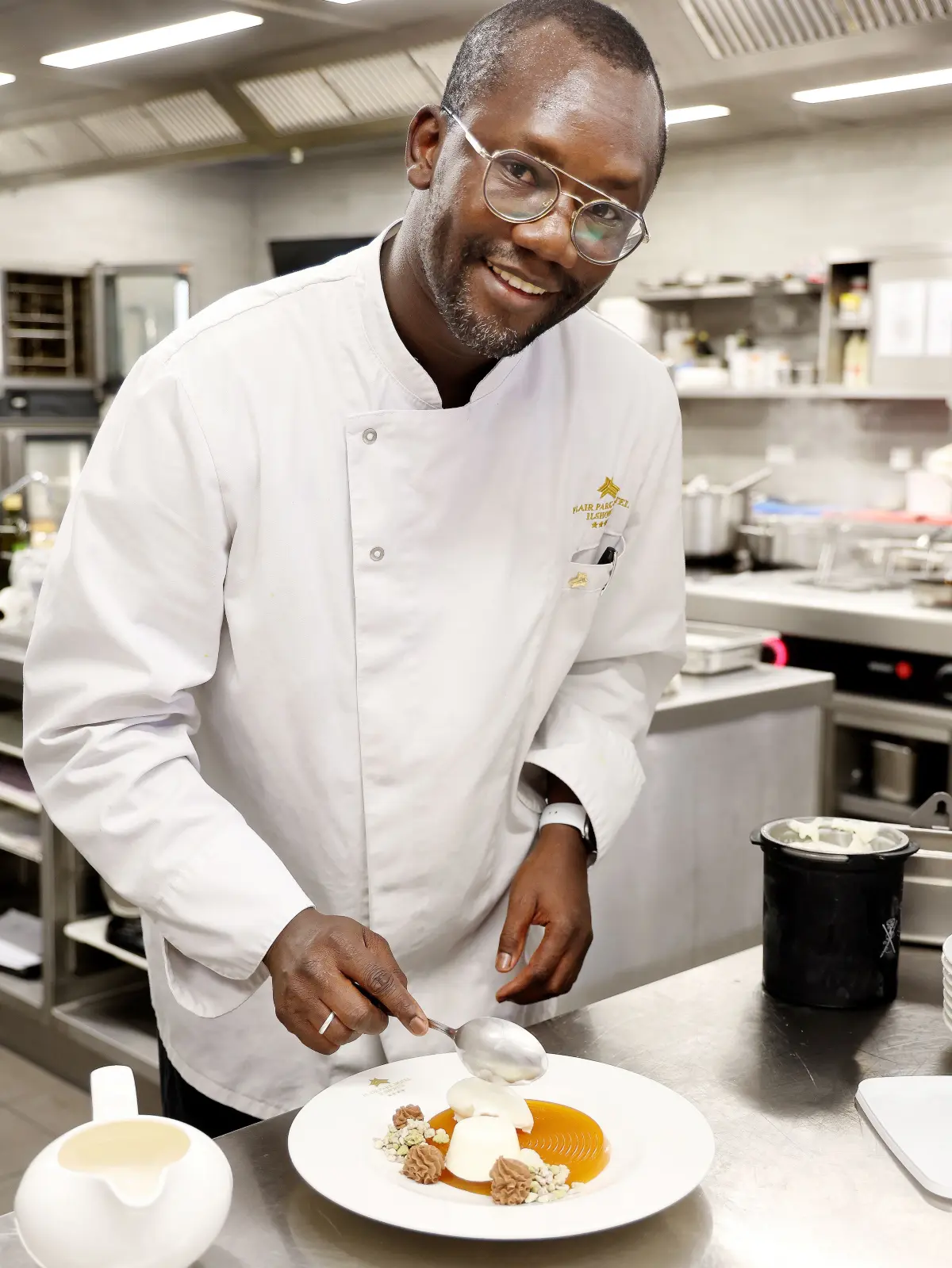 Cheikh Saliou Fall, Küchenchef im Flair Park-Hotel Ilshofen, hat für SWP-Leser ein ganz besonderes Menü kreiert.