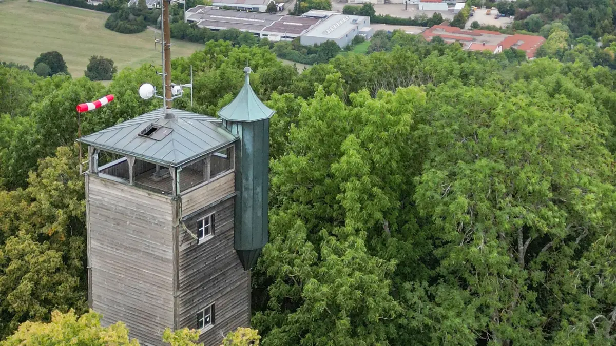 Der Einkornturm in Hessental.