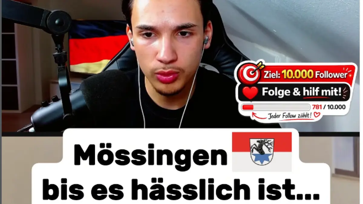 mr.taha01 hat auf Instagram Mössingen einem Schönheitscheck unterzogen
