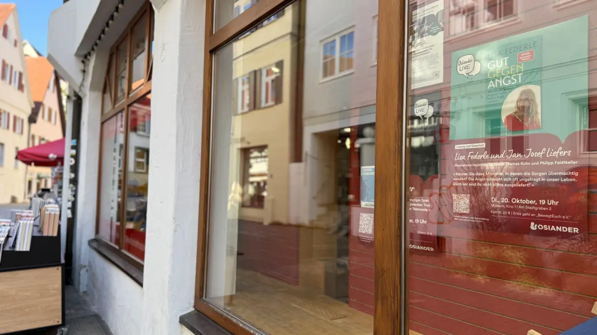 Lisa Federle Buch Angst Tübingen Lesung Osiander
