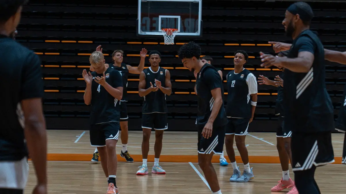 Mit viel guter Laune in die Vorbereitung: das neue Team von Ratiopharm Ulm.