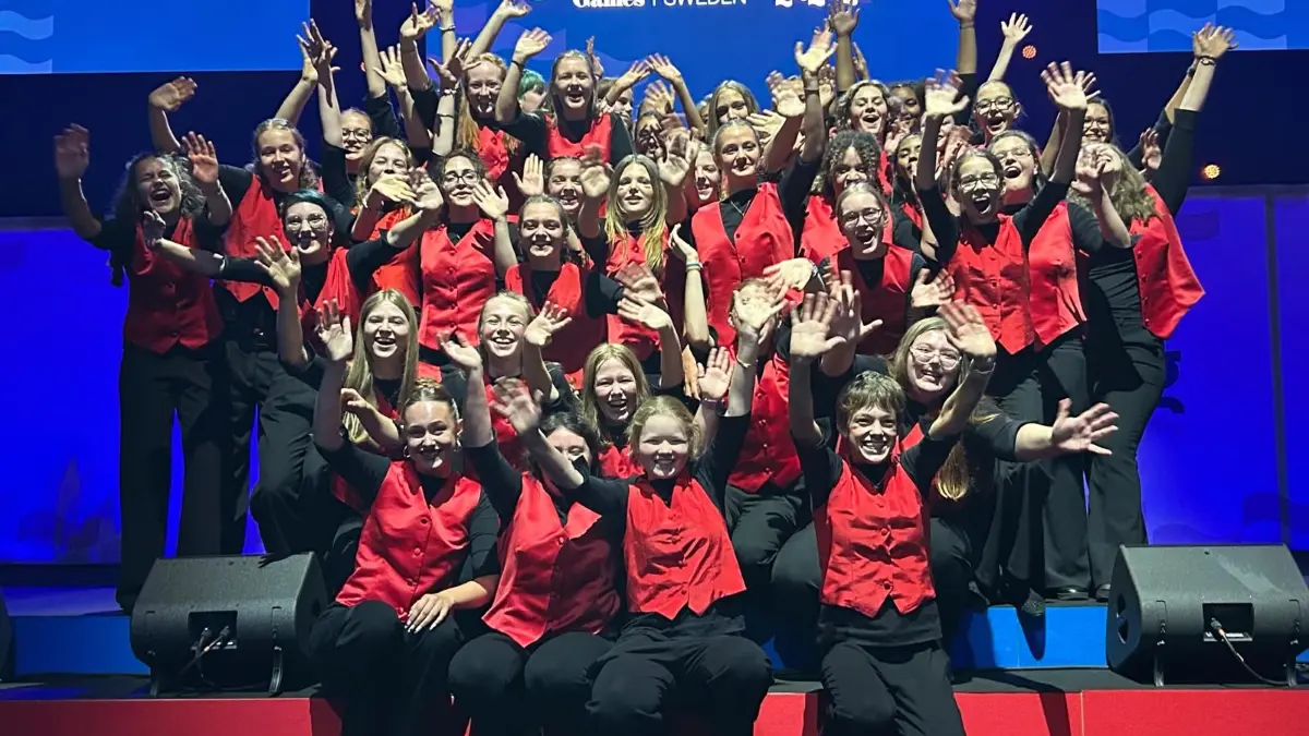 Großer Jubel in Helsingborg: In einer Kategorie holte der Ulmer Spatzen Chor sogar den Titel.
