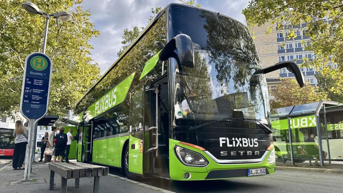 Flixbus Bus Fernreiseverkehr Fernbus Reutlingen