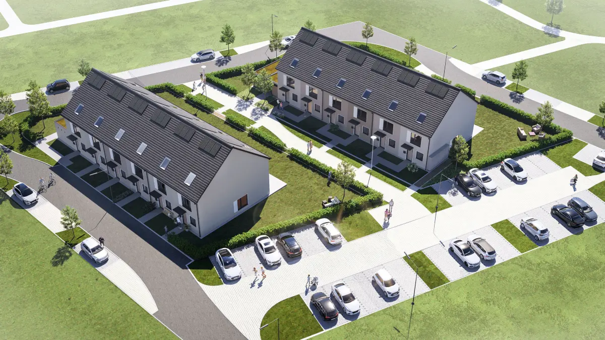 Deutsche Reihenhaus AG baut in Vöhringen