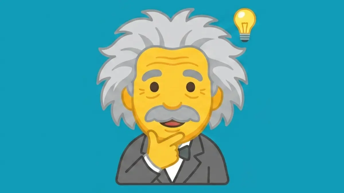 Albert Einstein Emoji