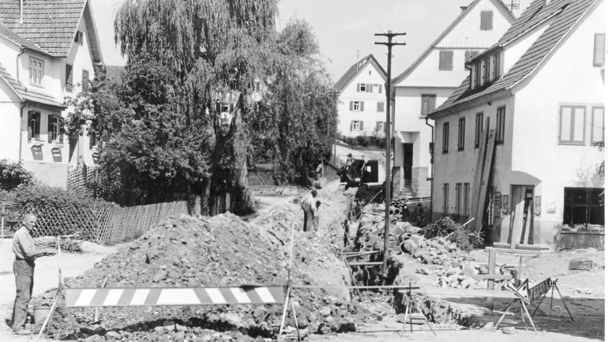 Kirchenkinberg ca 1975 - einst und heute 2026