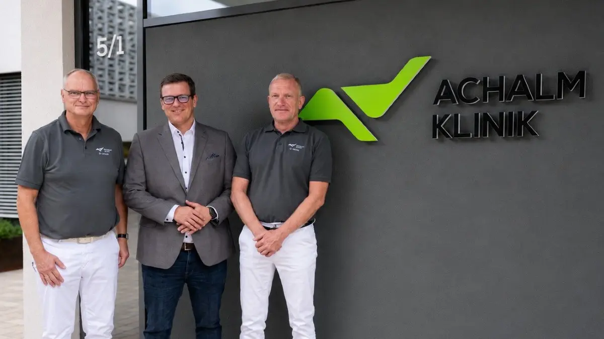 Dr. Dirk Albrecht, Dominik Nusser, Dr. Markus Gühring Achalmklinik Reutlingen und Kreiskliniken Reutlingen