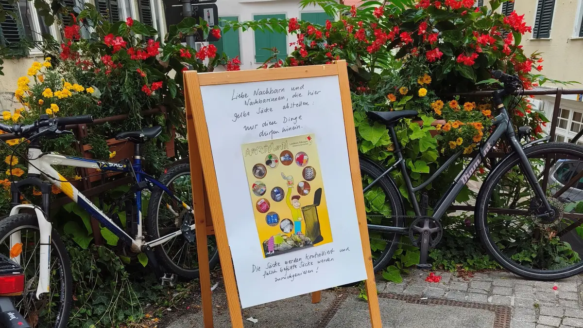 Elana Horowitz Haaggasse Mosaikladen Gelbe Säcke Tübingen