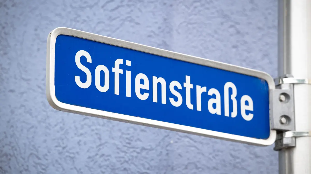 Rottenburger Frauen-Straßennamen, hier Sofienstraße in Rottenburg