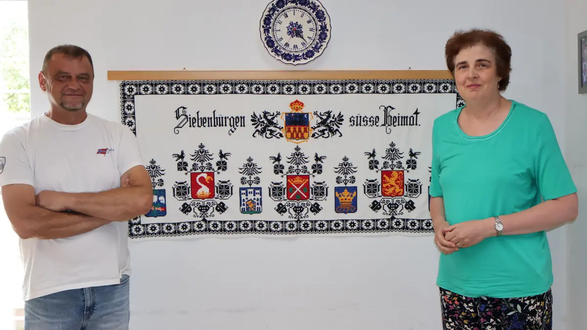 Christian Zimmermann und Luise Schuster