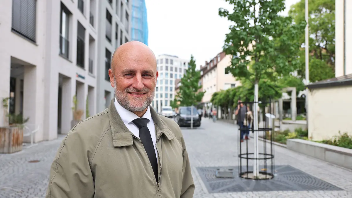 Wengengasse: Ärger über zu schnelle Radfahrer. Treffen mit Michael Jung