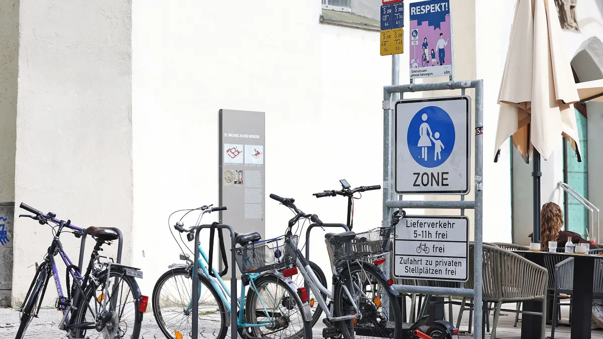 Wengengasse: Ärger über zu schnelle Radfahrer. Treffen mit Michael Jung