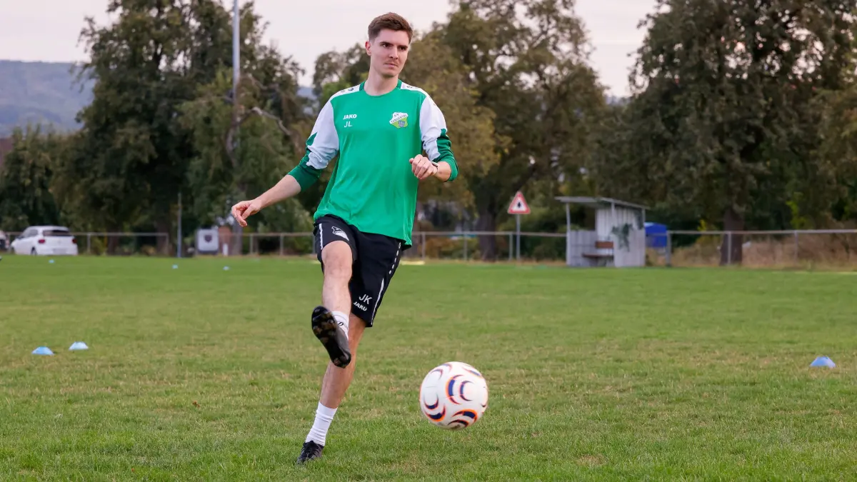 Sportinterview Jannik Lamberg, Fußball SV Tüngental, Physiotherapeut Schwäbisch Hall Unicorns