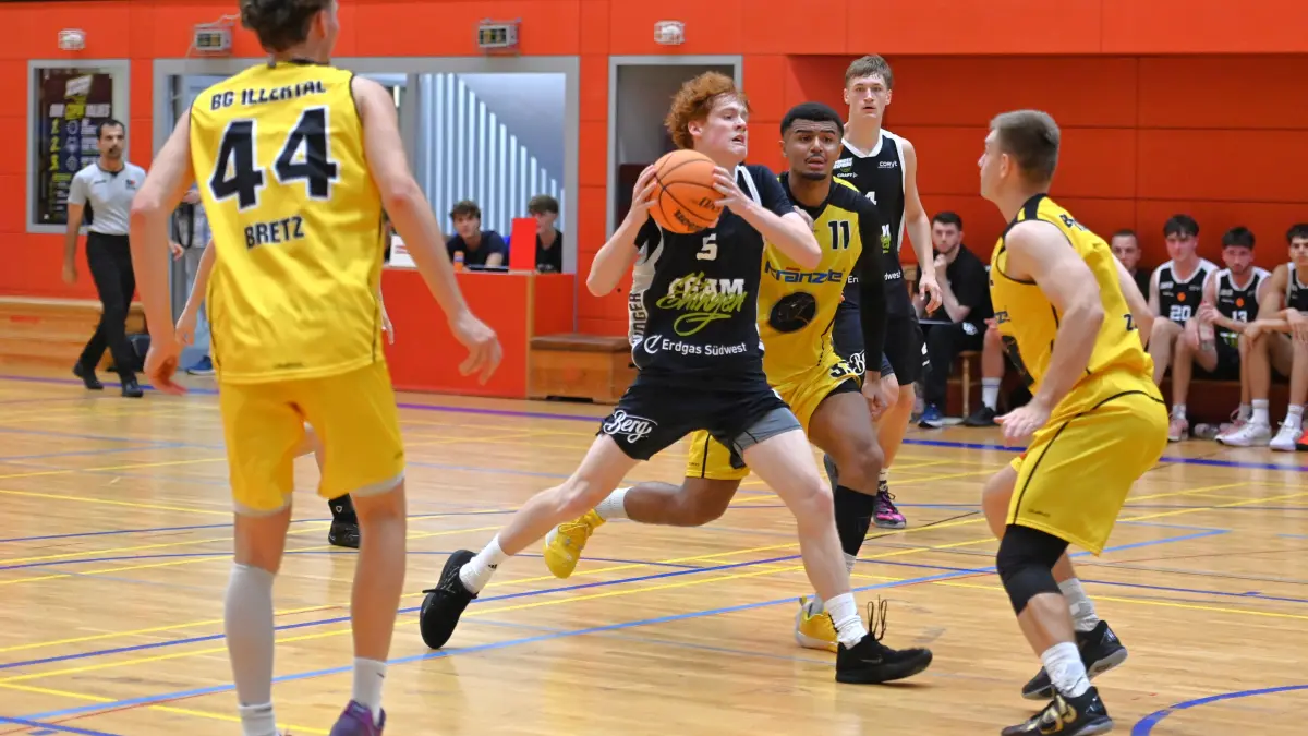 Testspiel Basketball Team Ehingen Urspring - BG Illertal 97:55 Frederic Kraass