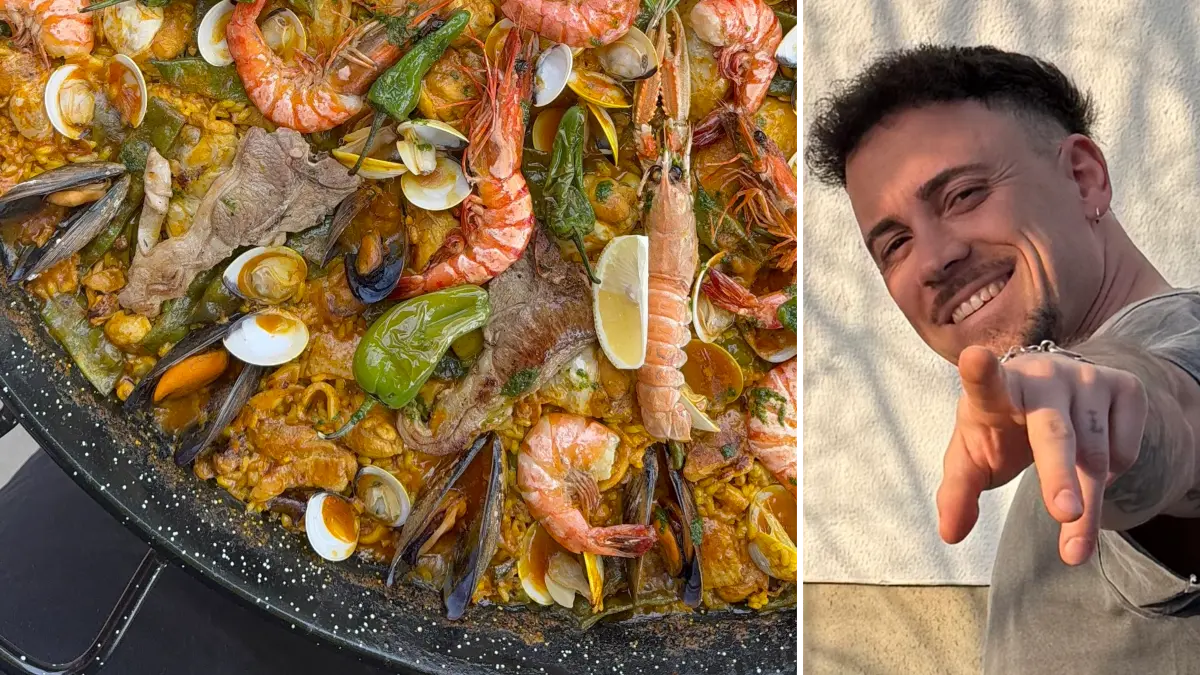Javier Alvarez Galera aus Rottenburg tourt mit seinem Catering-Service "Paellita" durch die Region.