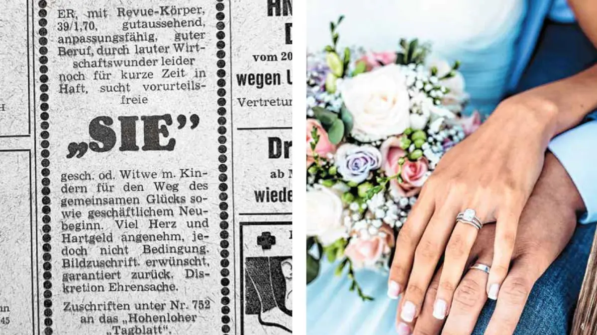 Als Liebe noch in wenigen Zeilen verkauft wurde: Partnersuche per Kontaktanzeige im Hohenloher Tagblatt 1976 – zwischen Hoffnung, Herzschmerz und seltsamen Sehnsüchten.
