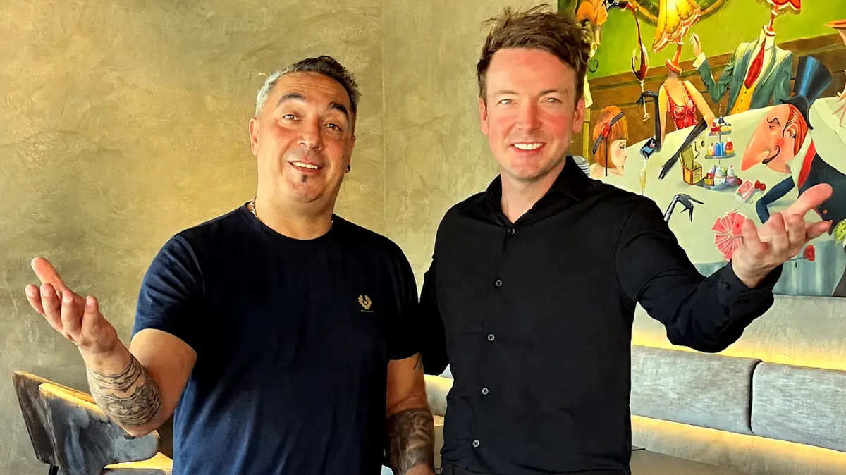 Ab sofort ein zauberhaftes Duo: Osman und Florian