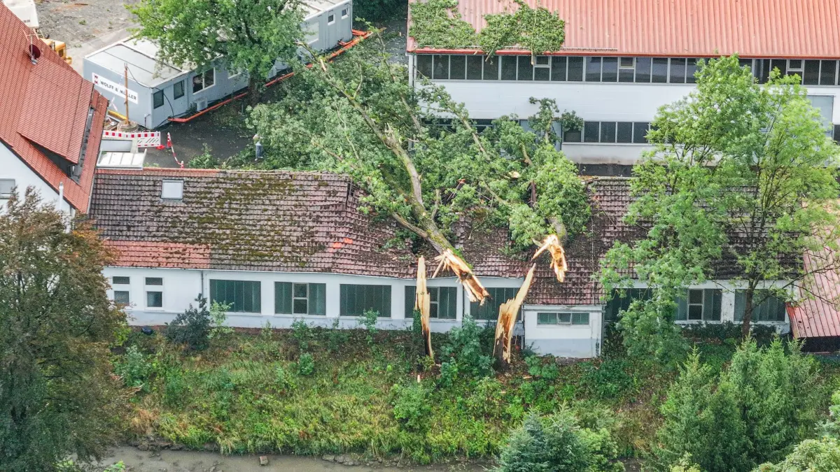 Unwetter in Baden-Württemberg