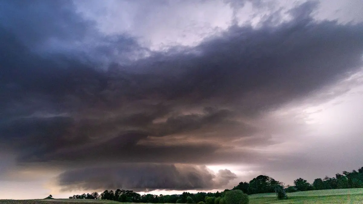 Gewitter in Baden-Württemberg