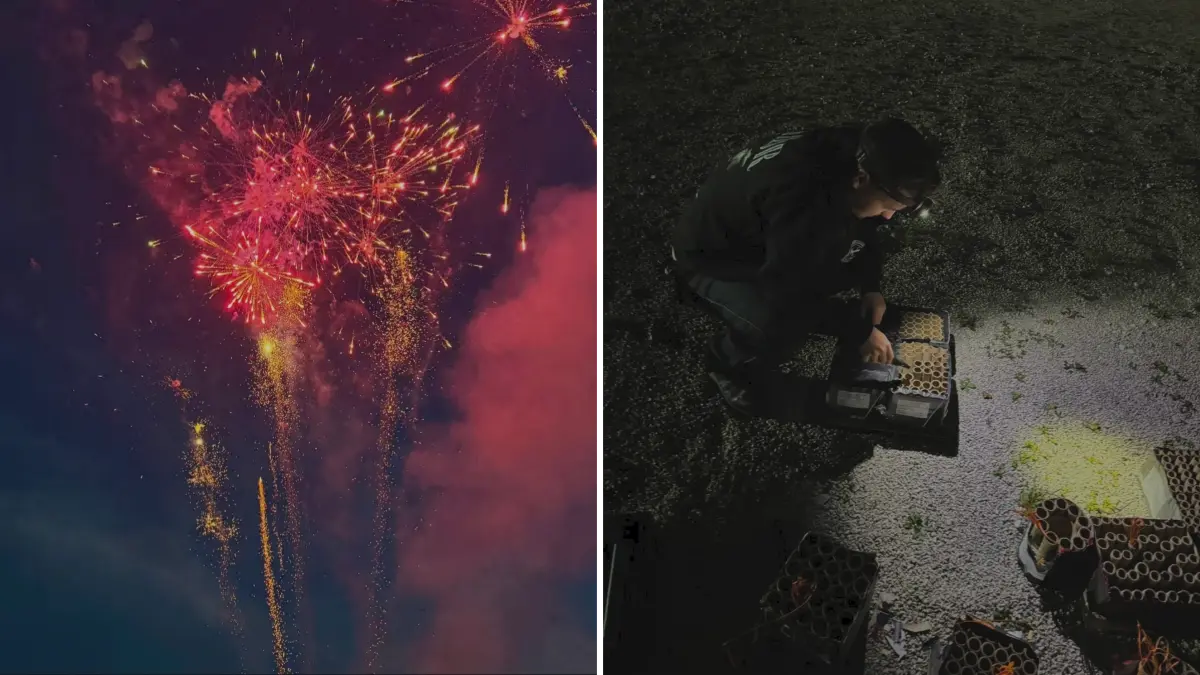 Leon Czebeka aus Kohlberg bietet Event-Pyrotechnik an und weiß daher auch, wie man Events so sicher wie möglich gestaltet.