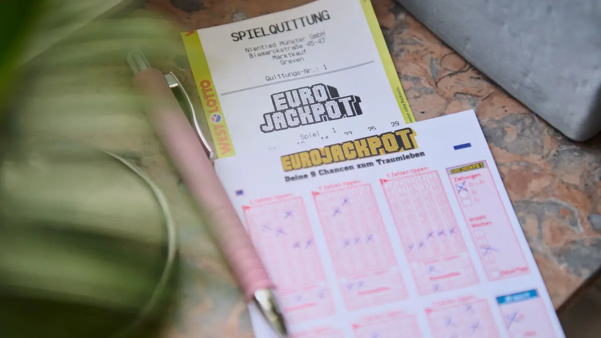 Neuer Eurojackpot-Millionär in NRW / Tipper aus dem Kreis Soest gewinnt 1,6 Millionen Euro im zweiten Rang