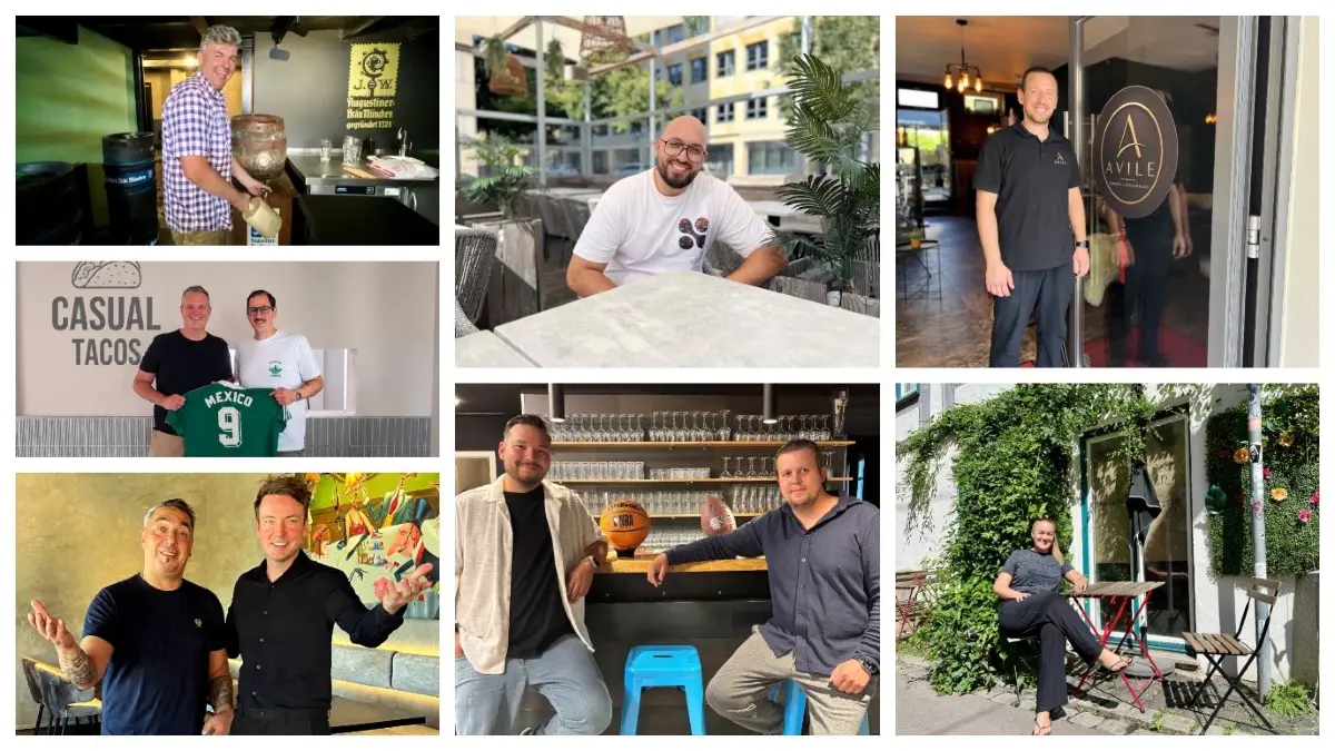 Collage neue Restauarants