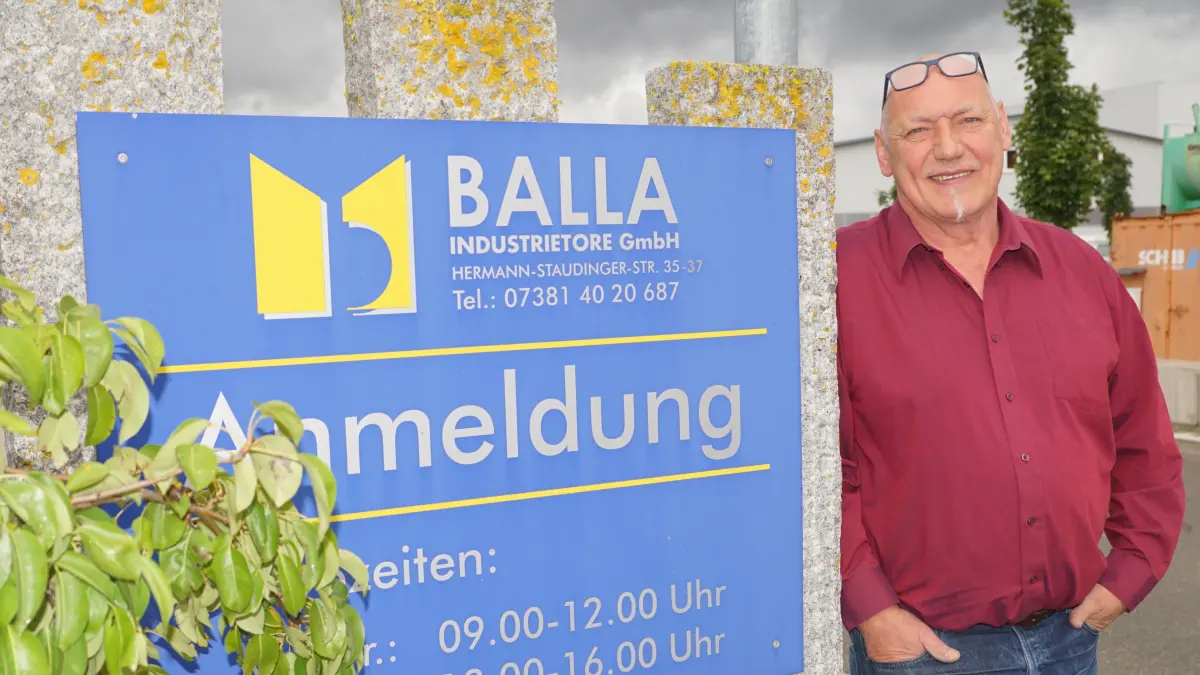 Matthias Balla ist geschäftsführender Gesellschafter eines Münsinger Unternehmens. Jetzt hat er sich als Kandidat für das Heroldstatter Rathaus beworben.