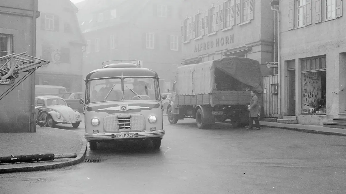 Murrhardt Marktplatz - einst und heute 2026