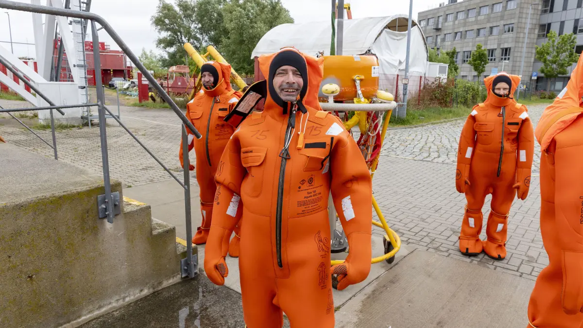 Michael Tilp Ebersbach Sicherheitstraining für die Sea Cloud