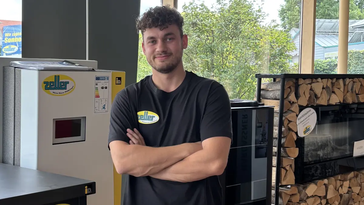 Junger Handwerksmeister: Daniel Hettler hat im März seine Meisterprüfung abgelegt. Er arbeitet bei der Ehinger Firma Zeller.