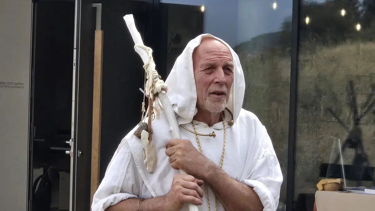 Seine Vorträge sind gefragt: Wolf Göz ist selbsternannter Druide und berichtet über die mystischen Priester der Kelten.