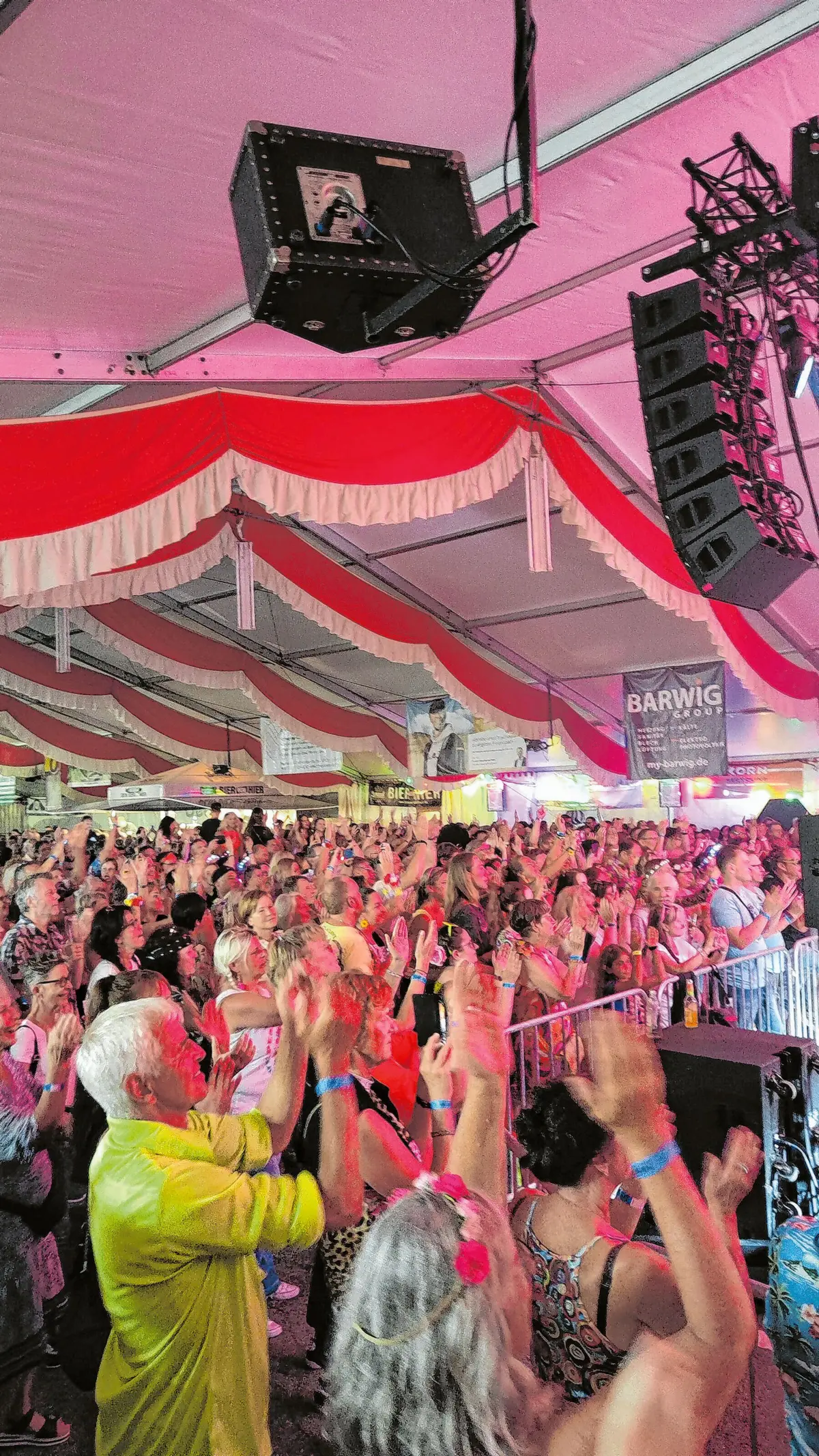 Beste Stimmung auf dem Sommerfest.