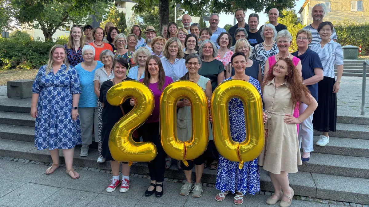 Der Liederkranz, heute unter "Stimmt so!" bekannt, wird 200 Jahre alt. Das wird gebührend gefeiert.