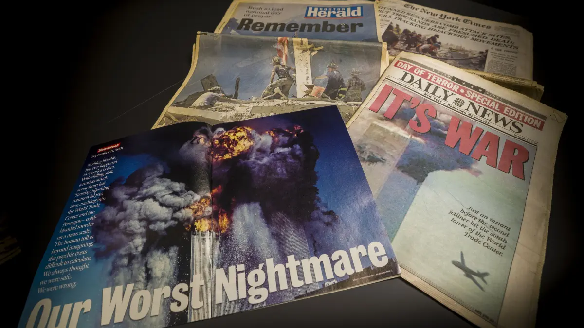 9/11 Zeitungen