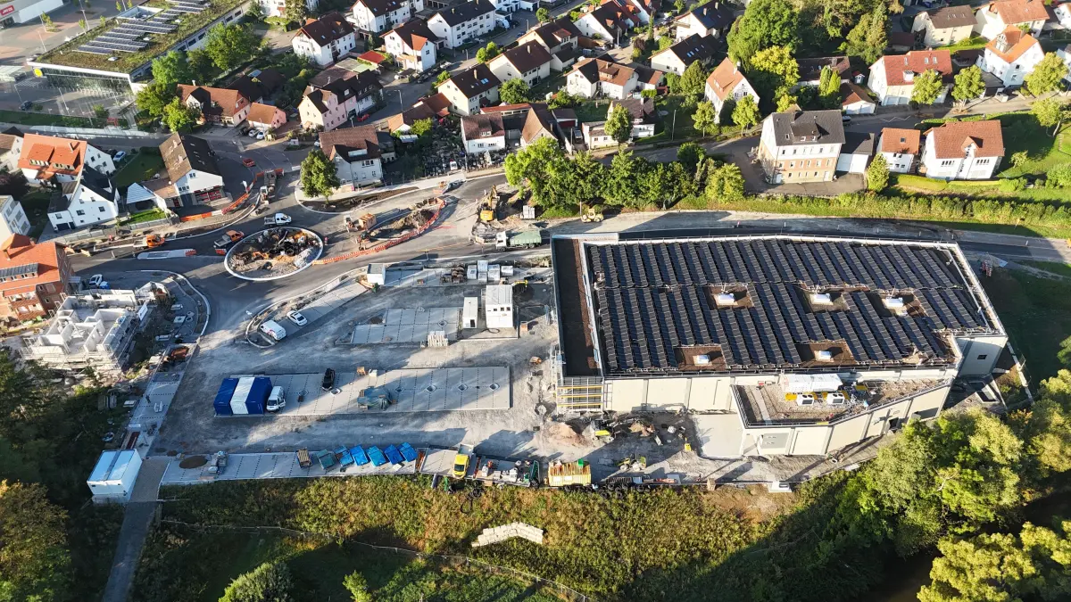 Edeka Neubau Bahnhofstraße Gaildorf